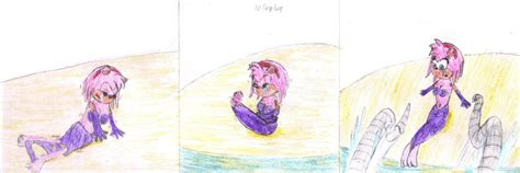 amy the mermaid|amy's mermaid tail part 2.